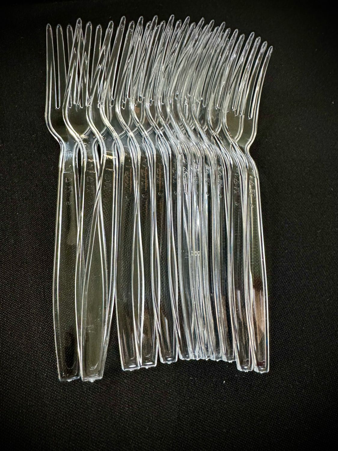 Fourchette plastique x50
