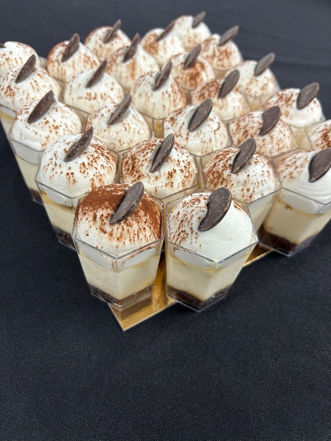 Verrines de tiramisu