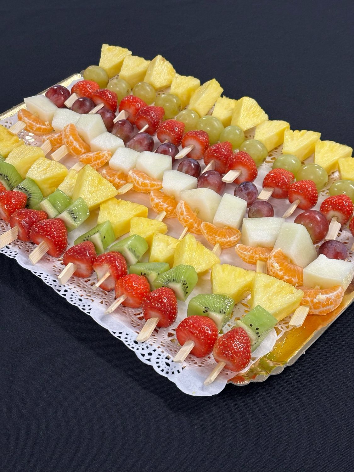 Plateau de brochette de fruits 35pcs