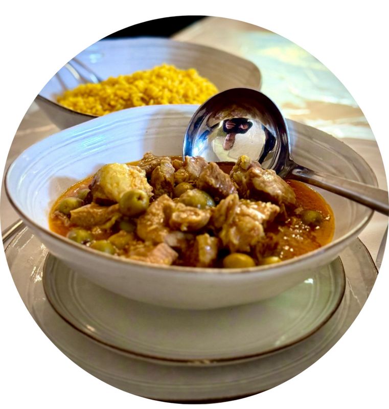 Tajines de veau olives pour 4 personnes