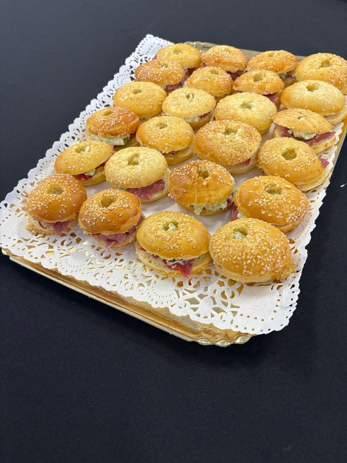 Plateau de Bagels pickel 24pcs