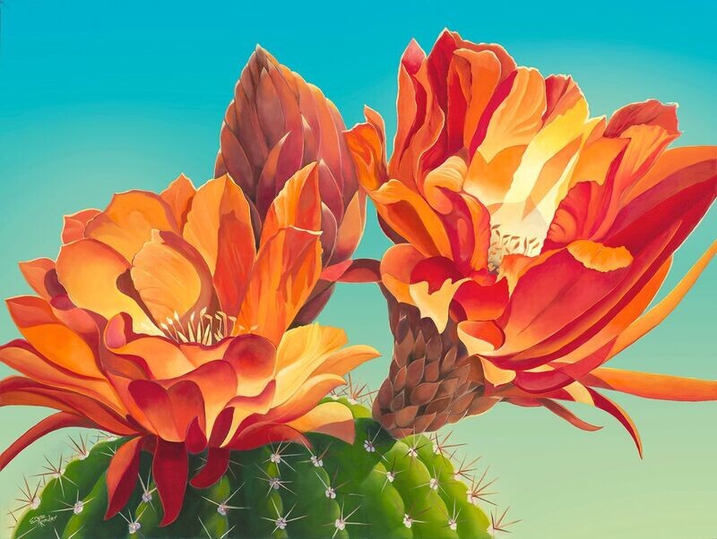 Fire Bloom Giclée