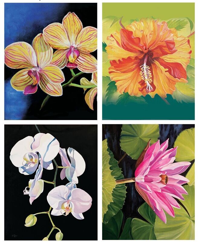 Tropicals Note Cards