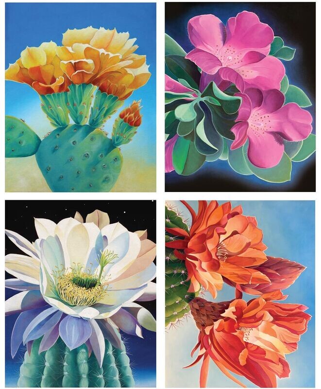 Desert Flowers Note Cards