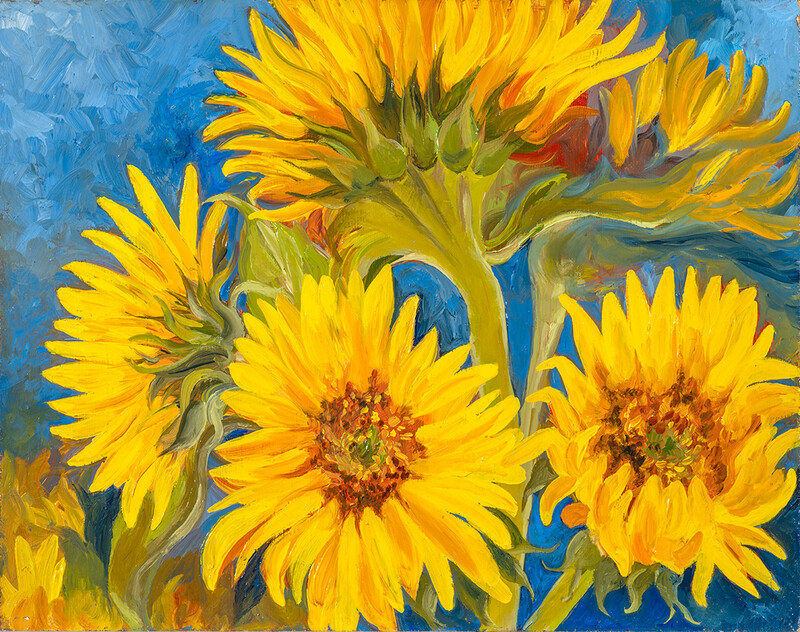 Sunflowers, Giclée
