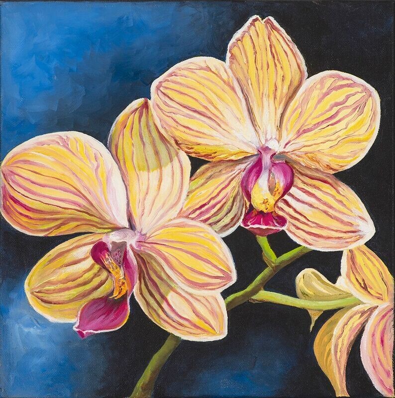 Golden Orchid, Giclée