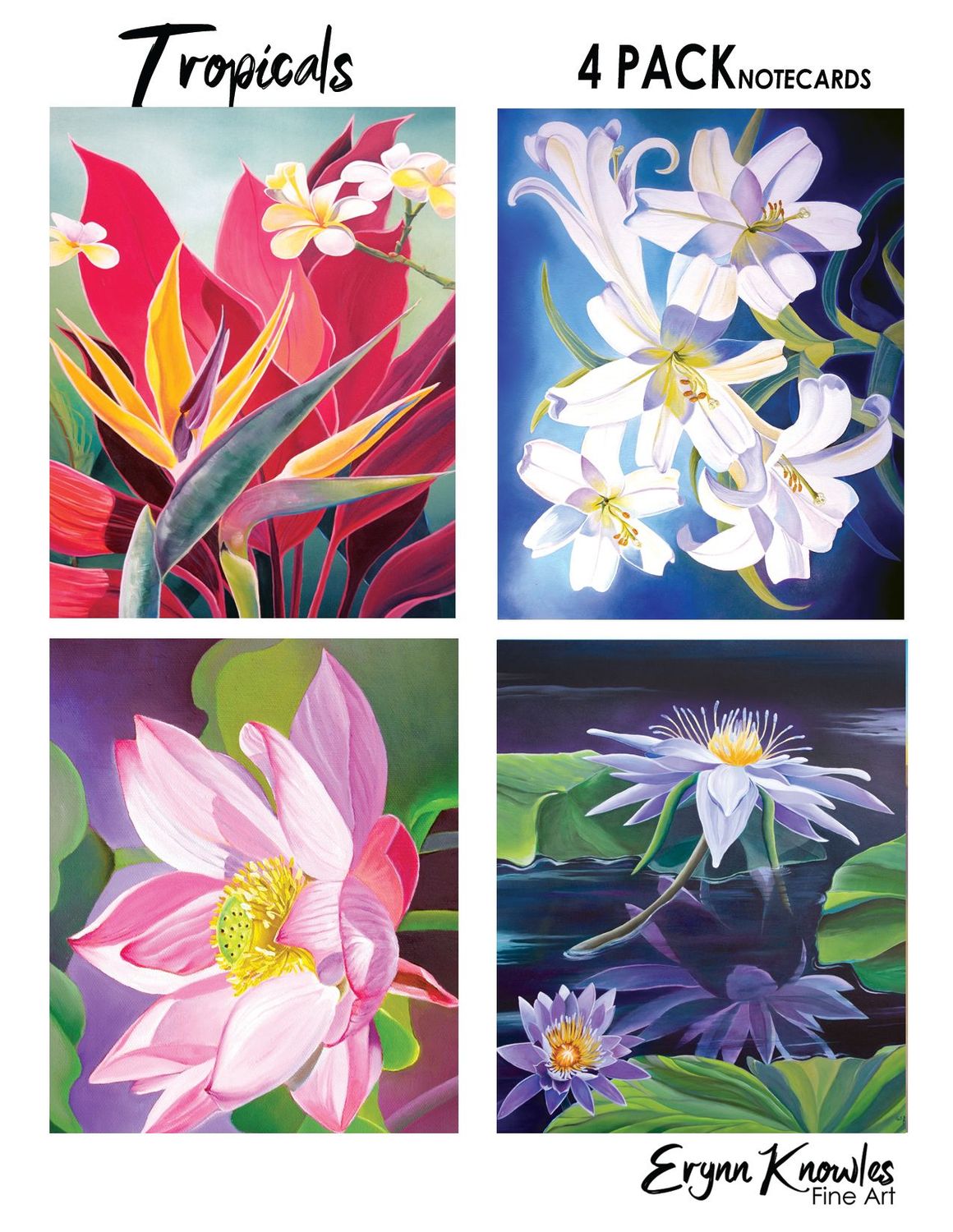 Tropicals Note Cards 2