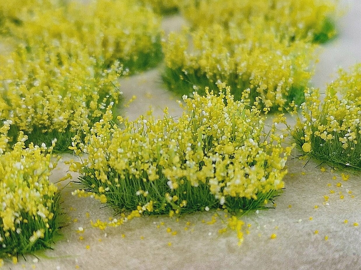 Small Flower Patches 6mm - Daffodil