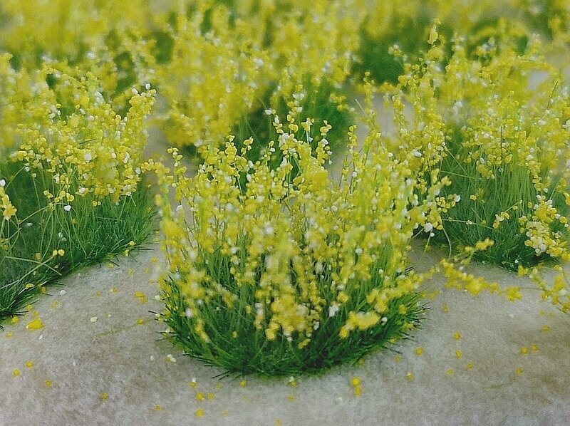 Small Flower Patches 10mm - Daffodil