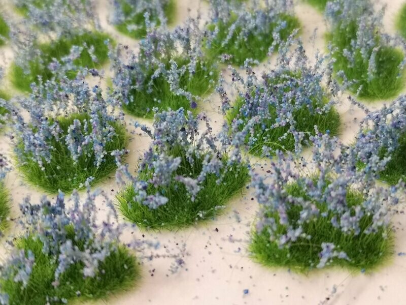 Small Flower Patches 10mm - Bluebells