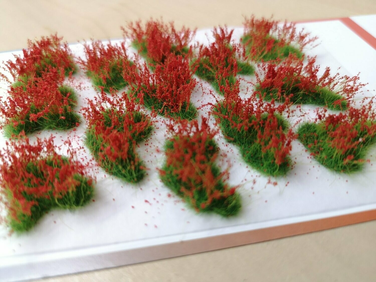 Medium Flower Patches 10mm - Poppy