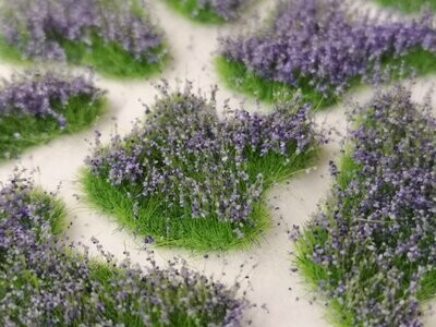 Medium Flower Patches 6mm - Lavender