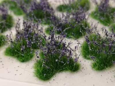 Medium Flower Patches 10mm - Lavender