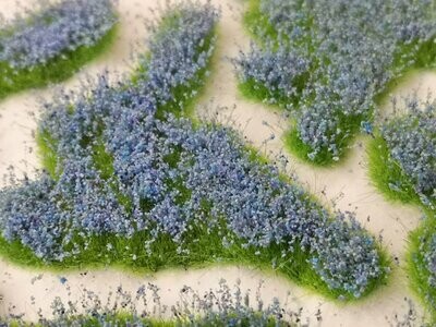 Large Flower Patches 6mm - Bluebell
