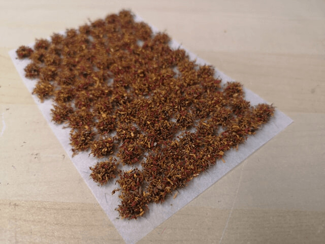 Autumn Shrubs - Bushy Leaf Tufts