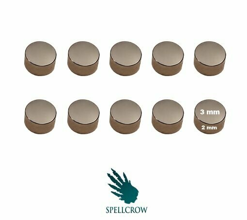 Neodymium Magnets 3 mm x 2 mm