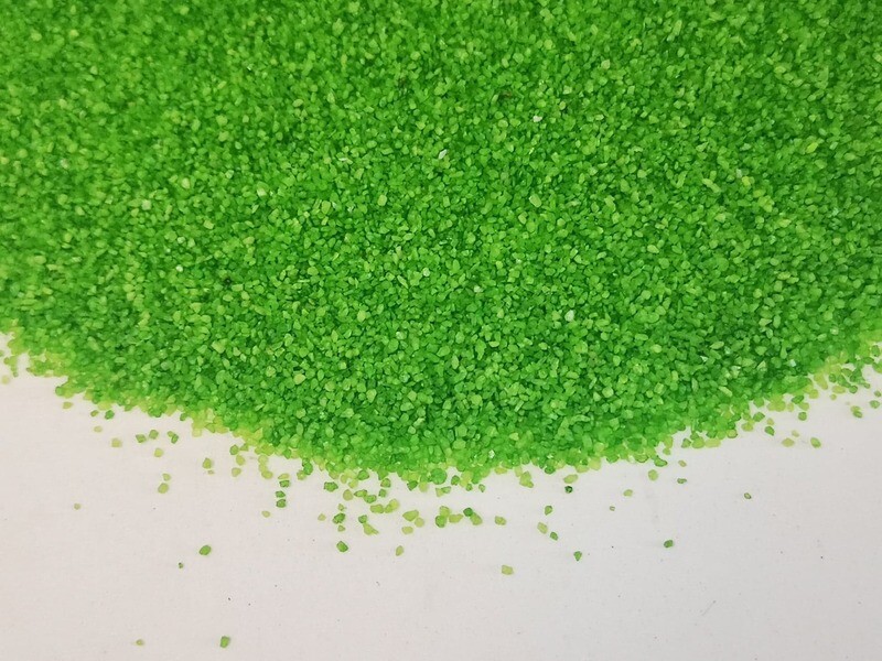 Basing Sand - Bright Green