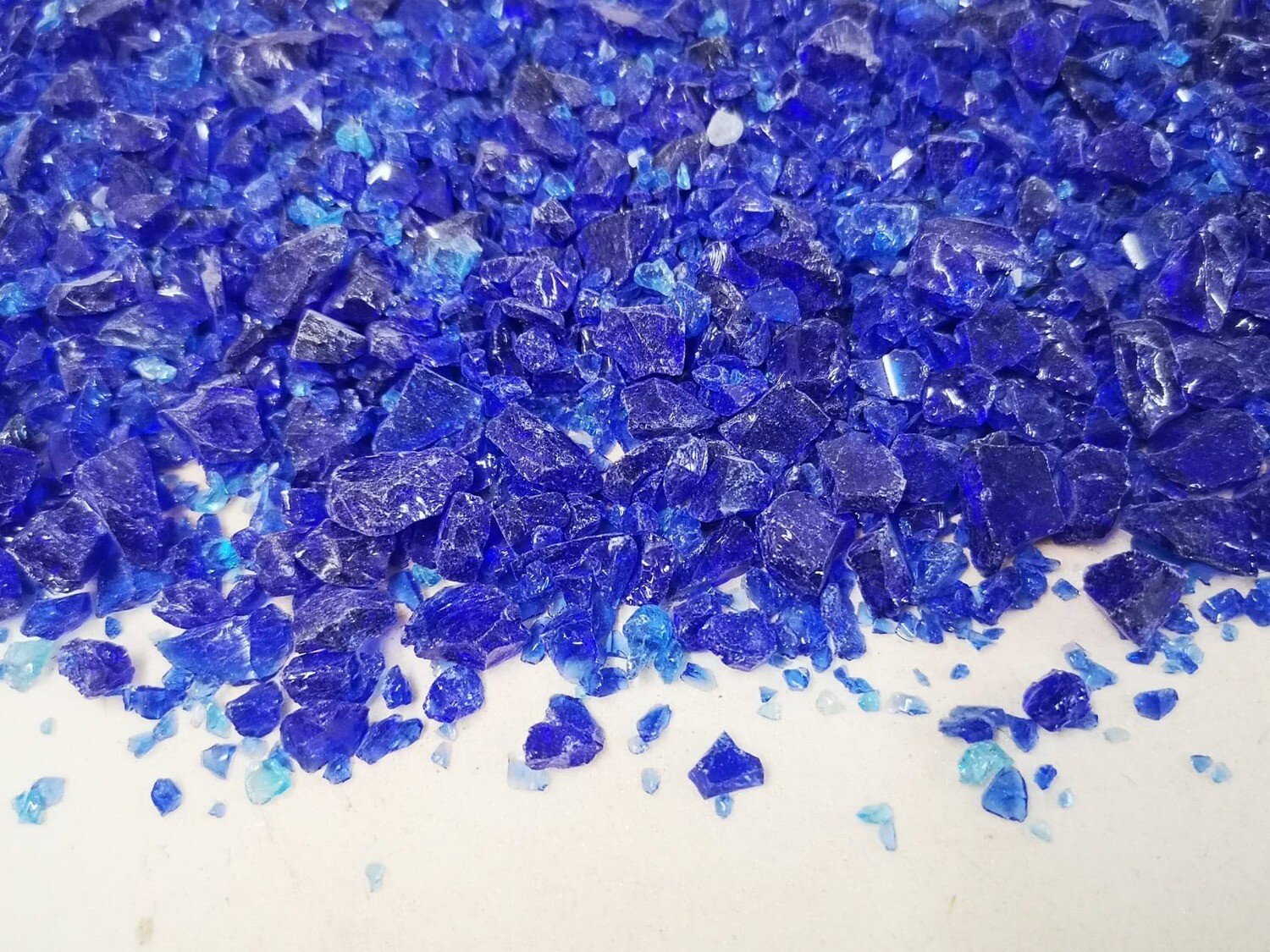 Glass Shards 110mm Blue