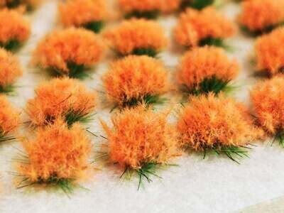 Fuzzy Tufts - Neon Orange 4mm