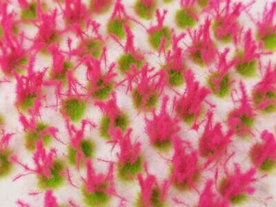 Fuzzy Tufts - Neon Pink 10mm