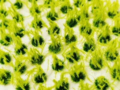 Fuzzy Tufts - Neon Yellow 10mm
