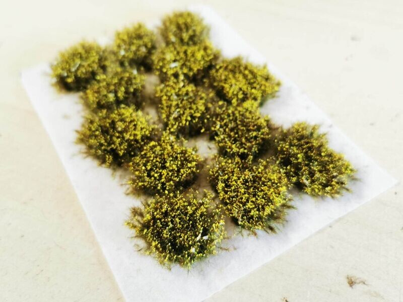 Flowering Gorse 12mm - Large Thistle Tufts