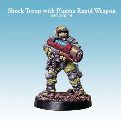 Shock Troop with Plasma Rapid Weapon Shock Troop with Plasma Rapid Weapon