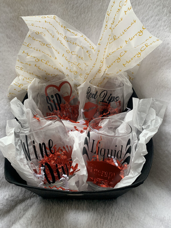 Set Of 4 Wine Glasses