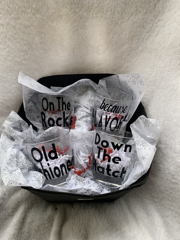Set Of 4 Cocktail Glasses