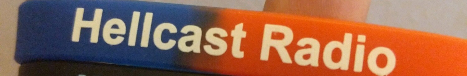 Wristband, Red/Blue White letters