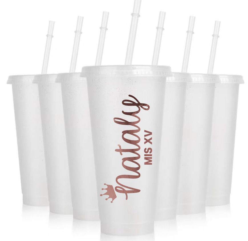 Personalized XV Party Tumblers