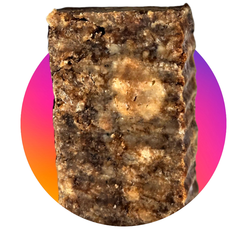 Raw African Black Soap
