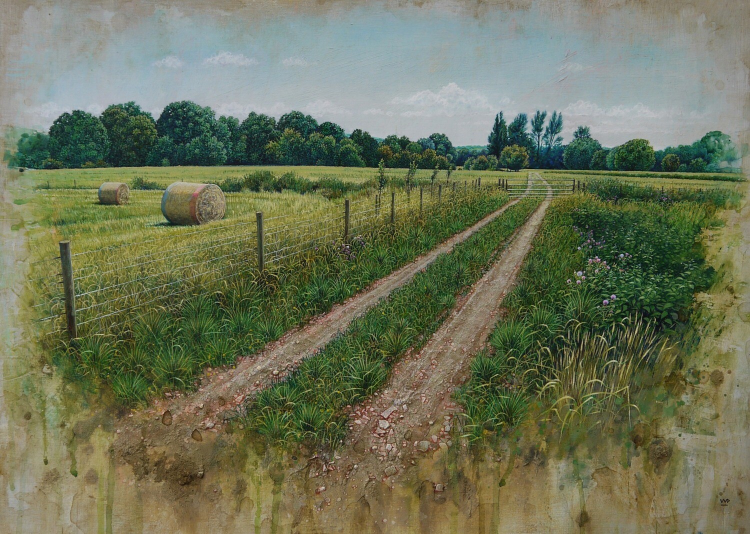 Summer Hay bales, Monmouth Summer Hay bales, Monmouth