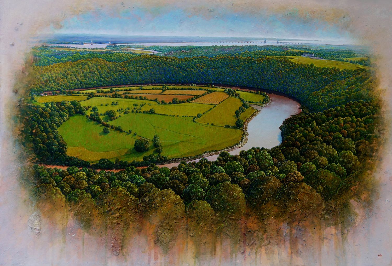 PRINT : Two Rivers (Eagles Nest viewpoint)