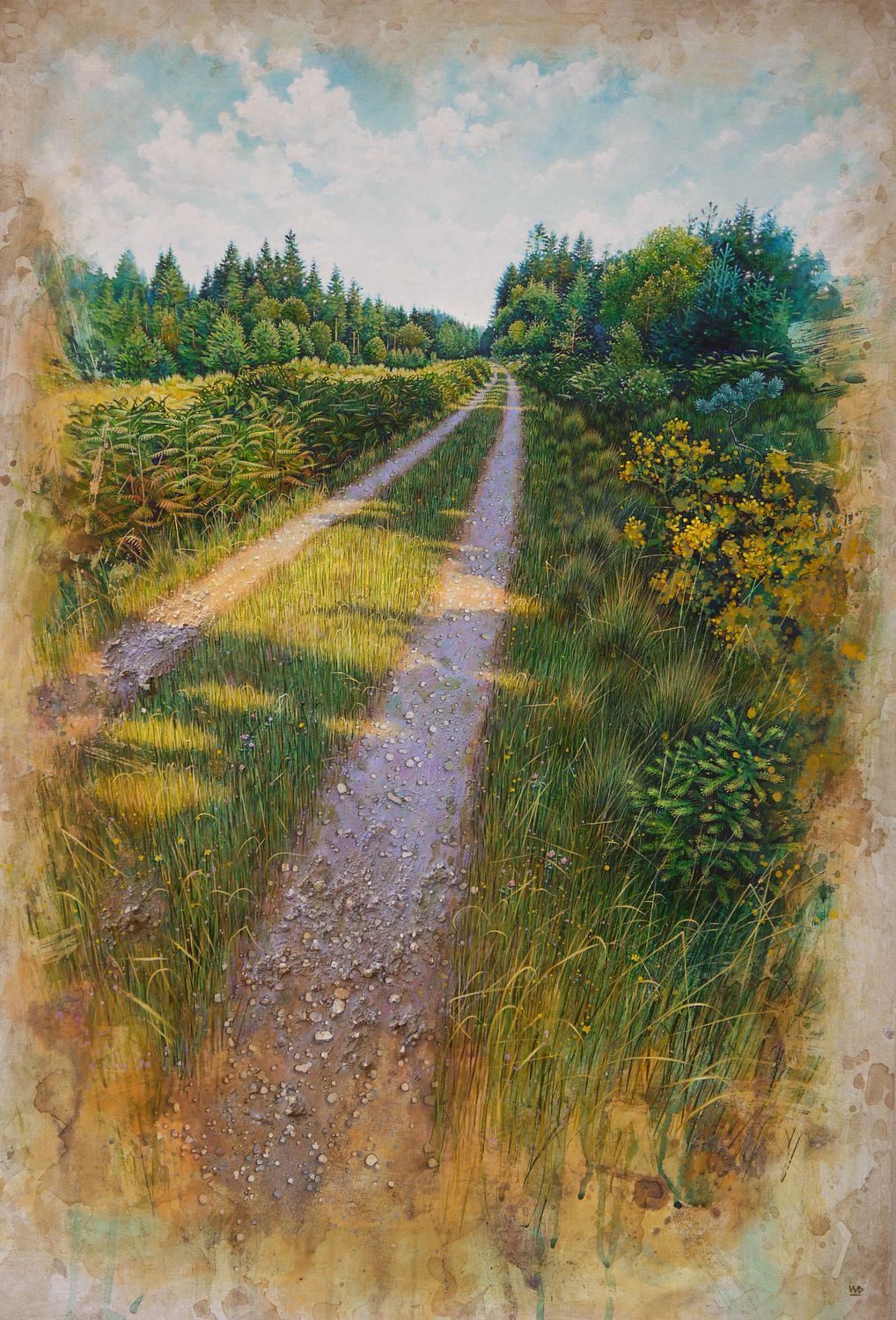 PRINT - Awres Glow, Mallards Pike