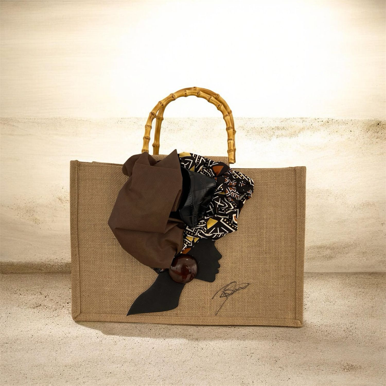Invocation Burlap Totes