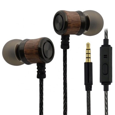 Naija Woodshop Earphones