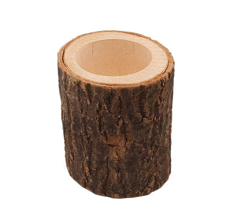 NWS Natural Wood Holders (for Candle and Planter)