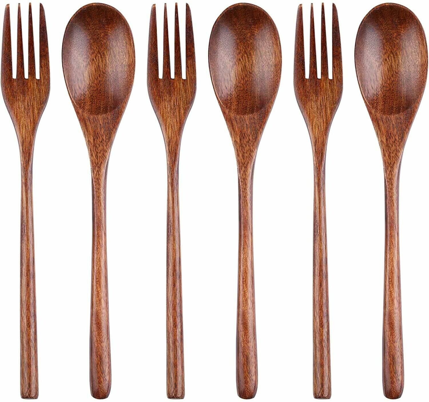 NWS Wooden Spoons &amp; Forks (Set of 3)