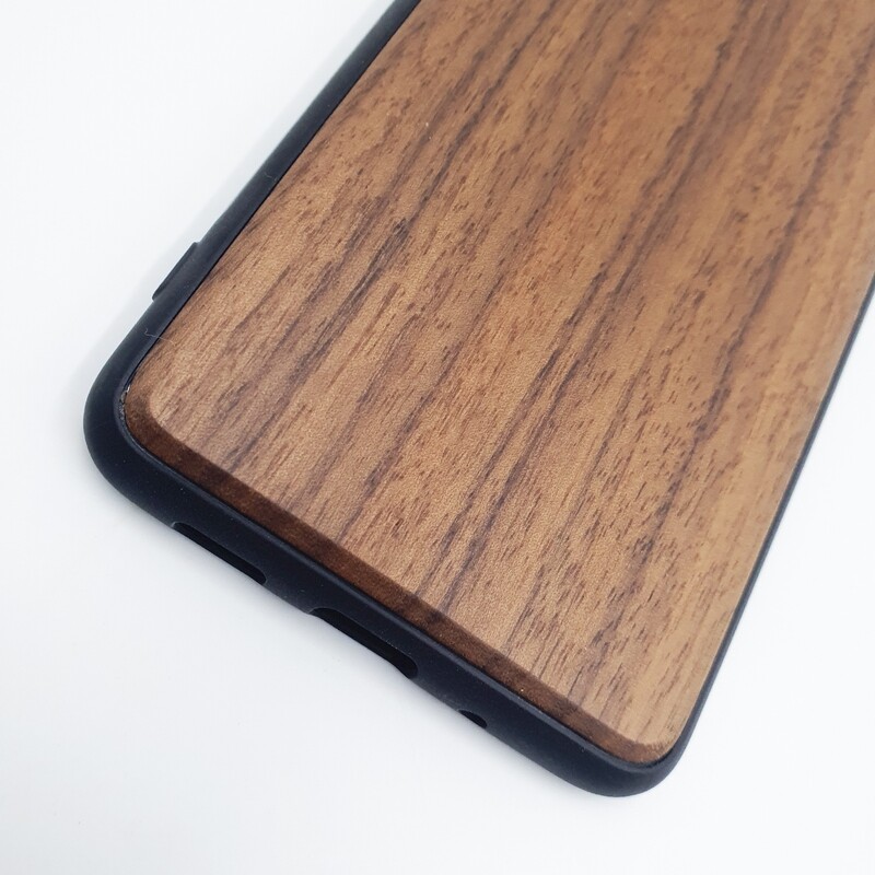 Plain Walnut Phone Case