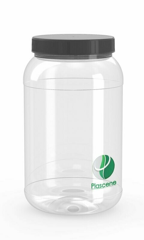 PET & rPET Round Gallon Container, 128 Ounce, Neck Finish 120mm
