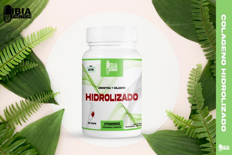 Colageno y grenetina hidrolizada 3 fcos.