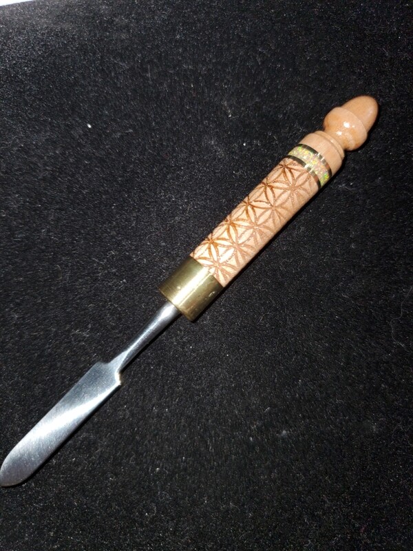 Cellini & Co handcrafted wood handle dab tools