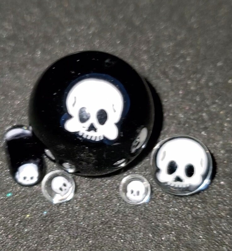 Hendyglass Millie Slurper set "skull"
