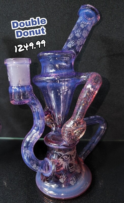 Wolfe Glass Recycler Double Donut Floater