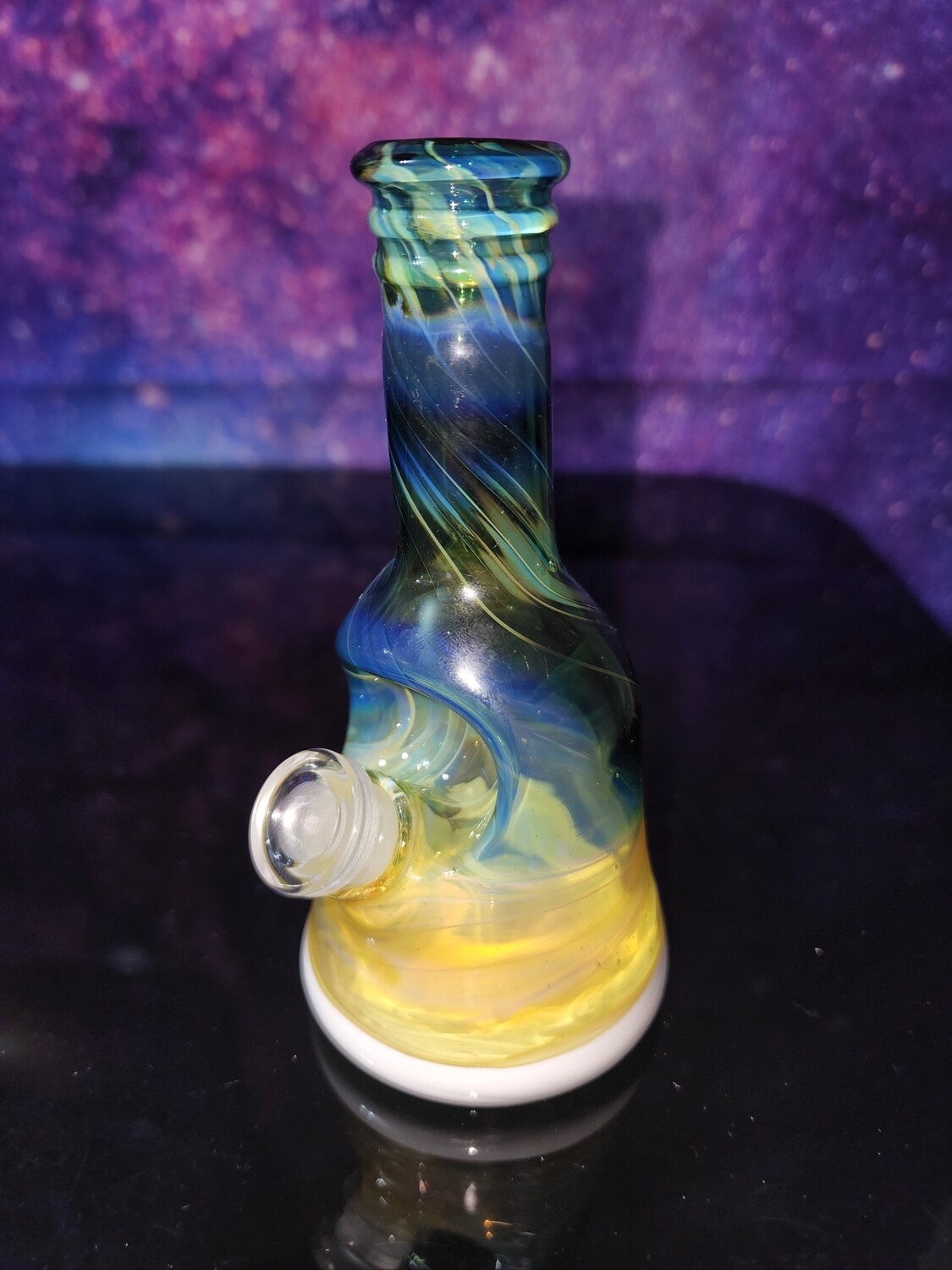COSTAGLASS Fully worked Sake bottle