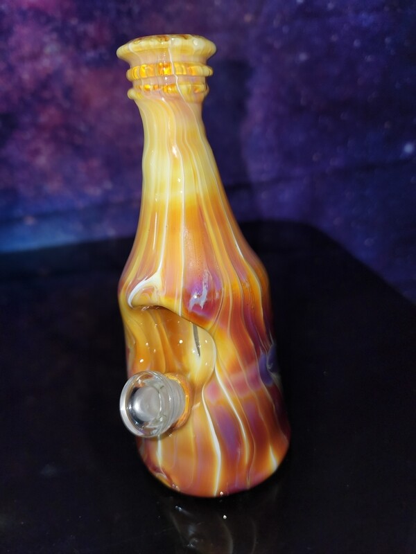 COSTAGLASS Fully worked Sake bottle