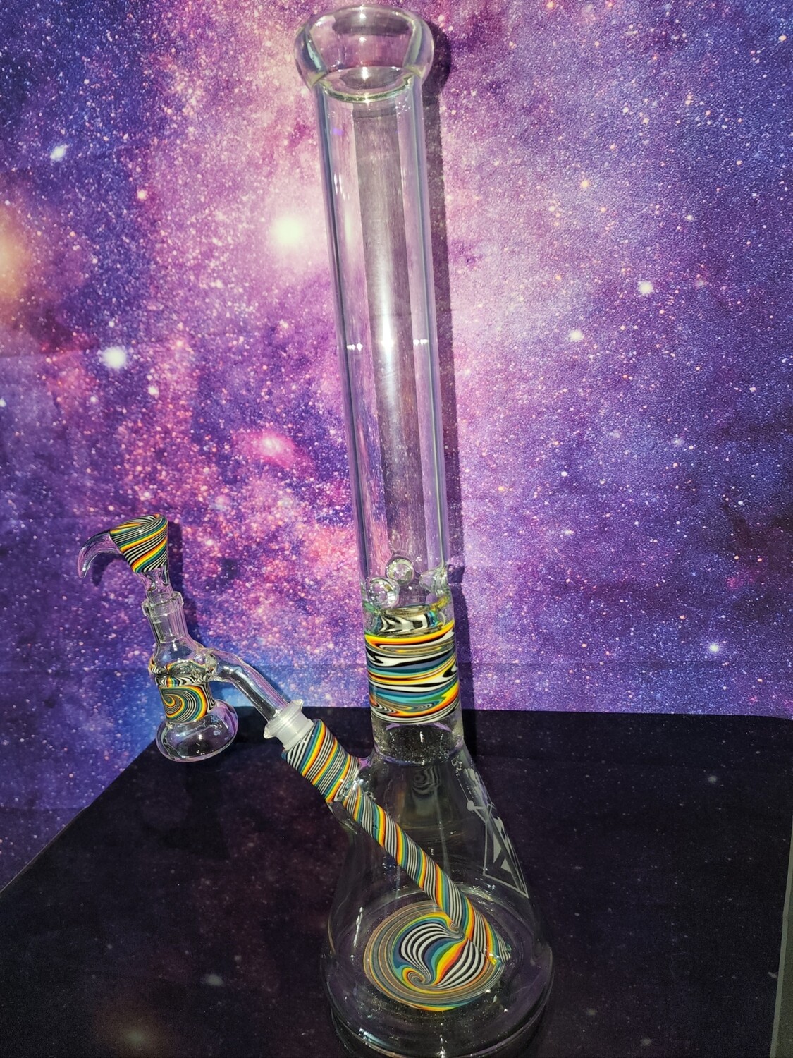 Augy Glass Worked UV Beaker 