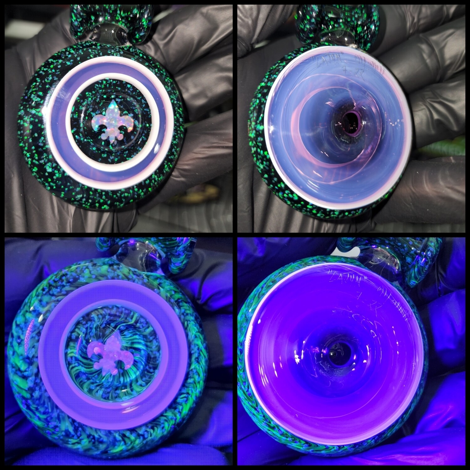 Cajun Glass Pendant
