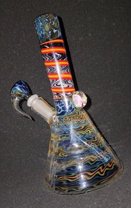 Jakers Glass Fully Worked Mini Beaker